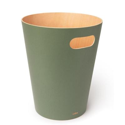 Umbra Woodrow Afvalbak - 23x23x28cm - 7.5 liter - Groen 082780-1095