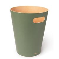 Umbra Woodrow Afvalbak - 23x23x28cm - 7.5 liter - Groen 082780-1095