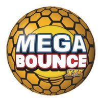 Wicked stuiterbal Mega Bounce XTR 7 cm geel 68 gram - thumbnail