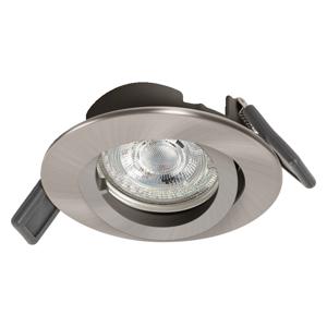 LEDVANCE RECESS DOWNLIGHT TWISTLOCK GU10 LED-inbouwlamp voor badkamer GU10 4.5 W IP20 Nikkel