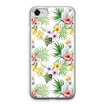 Gele kuif: iPhone 8 Transparant Hoesje