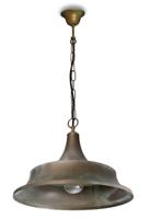 Moretti Luce Landelijke hanglamp Atelier L - verouderd messing 3148.T.AR