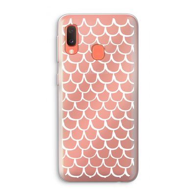 Dakpannetjes: Samsung Galaxy A20e Transparant Hoesje