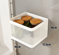 MagnoRack - Magnetisch Koelkast Zijrek met Extra Opbergruimte MagnoRack - Magnetisch Koelkast Zijrek met Extra Opbergruimte