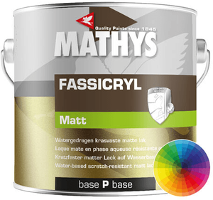 mathys fassicryl mat kleur 1 ltr