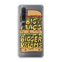 Big Macs Bigger Dreams: Xiaomi Mi Note 10 Pro Transparant Hoesje