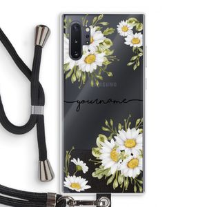 Daisies: Samsung Galaxy Note 10 Plus Transparant Hoesje met koord