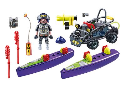 Playmobil City Action 71147 SWAT-Multi-Terrain Quad