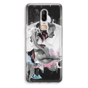 Camouflage de sommeil: OnePlus 6 Transparant Hoesje