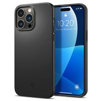 Spigen Thin Fit iPhone 14 Pro Hybrid Case - Zwart