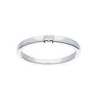 Glow Witgouden Ring - Glanzend Diamant 1-0.02ct G/si 214.3017.54