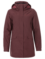 Vaude Skomer Wool Dames Parka Dark Oak 40