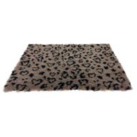 Martin vetbed print luipaardprint beige / zwart gerecycled