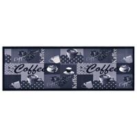 VidaXL Keukenmat wasbaar coffee 60x180 cm blauw