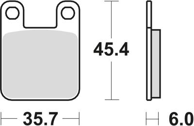 TRW remblokken "mcb 535