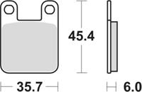 TRW remblokken "mcb 535