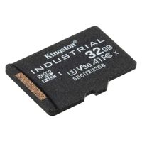 Kingston microSDHC Industrial C10 A1 pSLC Card Single Pack 32GB - thumbnail