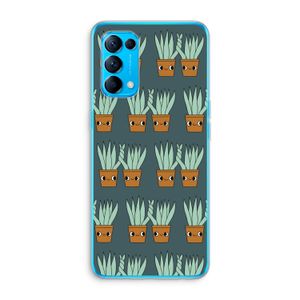 Sansevieria: Oppo Find X3 Lite Transparant Hoesje