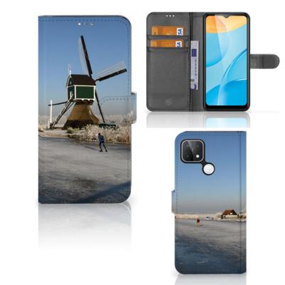 OPPO A15 | Flip Cover | Schaatsers