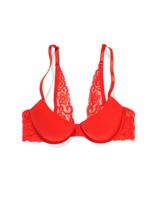 HEMA Voorgevormde Push-up Bh Met Beugel Rood (rood)