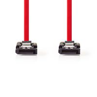 Nedis SATA Kabel | 3 Gbps | SATA 7-Pins Female | SATA 7-Pins Female | Vernikkeld | 0.50 m | Plat | PVC | Rood | Doos - CCGB73150RD05 - thumbnail