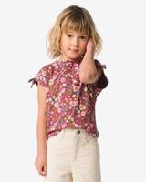 HEMA Kinder T-shirt rib fruit bruin (bruin)