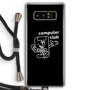 Floppyhead: Samsung Galaxy Note 8 Transparant Hoesje met koord