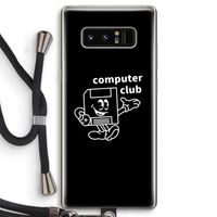 Floppyhead: Samsung Galaxy Note 8 Transparant Hoesje met koord