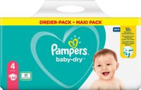 Pampers Baby-Dry Maat 4 9-14 KG 108 Luiers