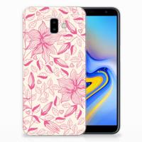Samsung Galaxy J6 Plus (2018) | TPU Case | Pink Flowers
