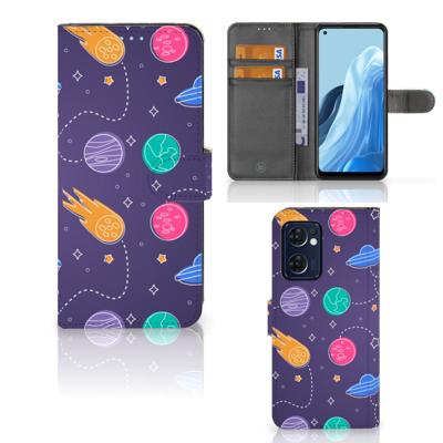 OPPO Find X5 Lite | Reno 7 5G | Wallet Case | met Pasjes | Space