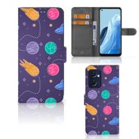 OPPO Find X5 Lite | Reno 7 5G | Wallet Case | met Pasjes | Space