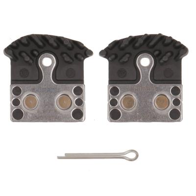 Shimano schijfremblokset j04c metal met koelvinnen