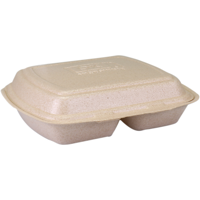 Bak | XPP | 2-vaks | menubox | 240x205x70mm | beige | 200 stuks
