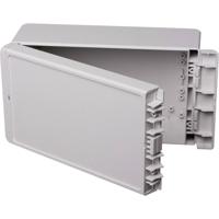 Bopla Bocube B 221309 ABS-7035 96035235 Industriële behuizing 125 x 231 x 90 ABS Grijs-wit (RAL 7035) 1 stuk(s)