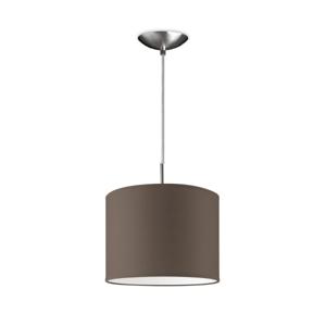 hanglamp tube deluxe bling Ø 25 cm - taupe