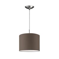 hanglamp tube deluxe bling Ø 25 cm - taupe