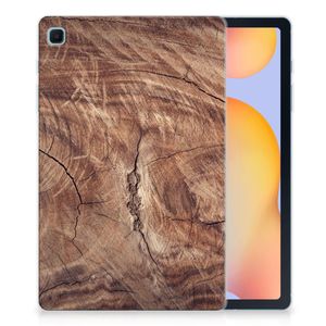 Samsung Galaxy Tab S6 Lite | S6 Lite (2022) Silicone Tablet Hoes Tree Trunk