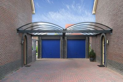 Pext | Carport Aluminium CP25 dubbel | Helder | 8060 x 6000 mm