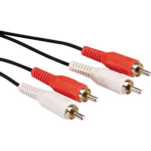 Value Cinch Audio Aansluitkabel [2x Cinch-stekker - 2x Cinch-stekker] 10.00 m Zwart