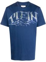 Philipp Plein t-shirt à logo imprimé - Bleu - thumbnail