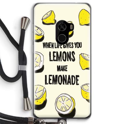 Lemonade: Xiaomi Mi Mix 2 Transparant Hoesje met koord