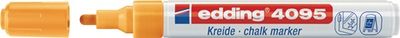 Edding Krijtmarker | neonoranje | streepbreedte 2-3 mm ronde punt | 10 stuks - 4-4095066 - 4-4095066