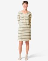 HEMA Damesnachthemd strepen groen (groen) HEMA Damesnachthemd strepen groen (groen)