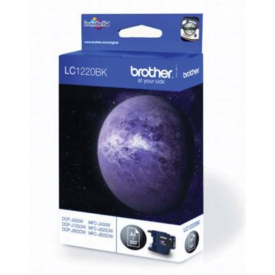 Brother inktcartridge, 300 pagina&apos;s, OEM LC-1220BK, zwart