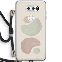 Geo #10: LG V30 Transparant Hoesje met koord