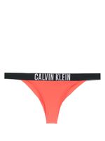 Calvin Klein bas de bikini Brazilians à bande logo - Rouge - thumbnail