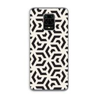 Crazy pattern: Xiaomi Redmi Note 9 Pro Transparant Hoesje
