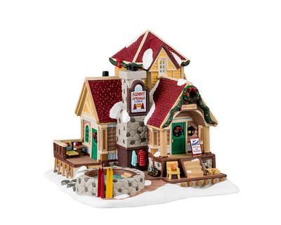 Sunny Springs Lodge 22x23x24 cm Kersthuisje - Lemax