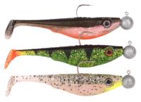 SPRO Spro Iris Shad To Go UV Set 8cm 5g (S&P. Perch.Olive) (3 Stuks)
